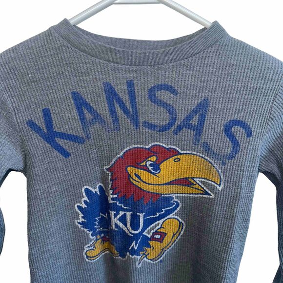 Kansas University waffle knit long sleeve - Picture 2 of 6